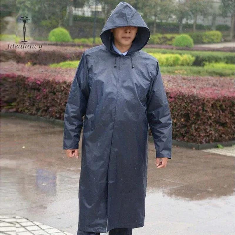 Adjustable Waterproof Rain Coat For Man