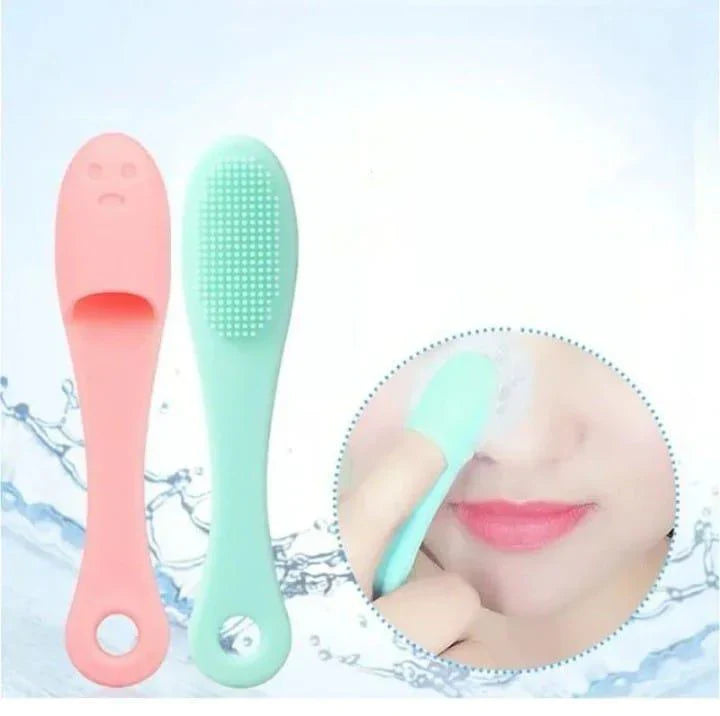 Soft Silicone Finger Face Scrubber Brush